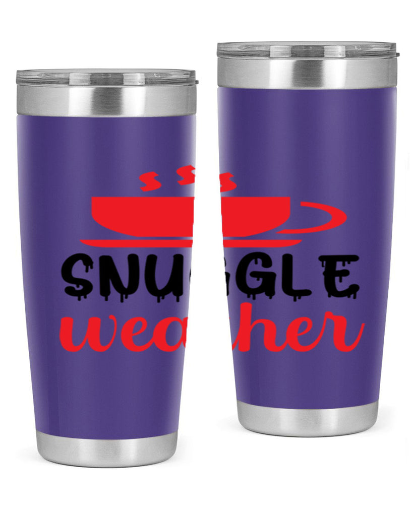Snuggle weather 386#- winter- Tumbler