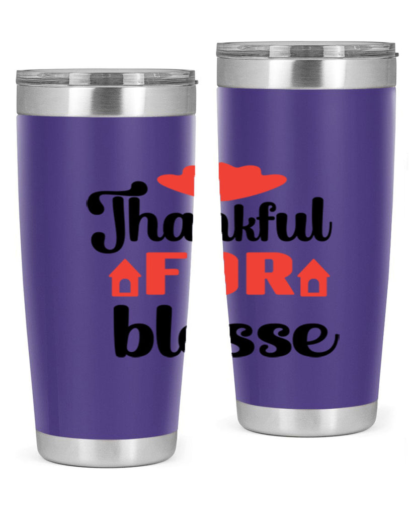 Thankful for blesse 599#- fall- Tumbler