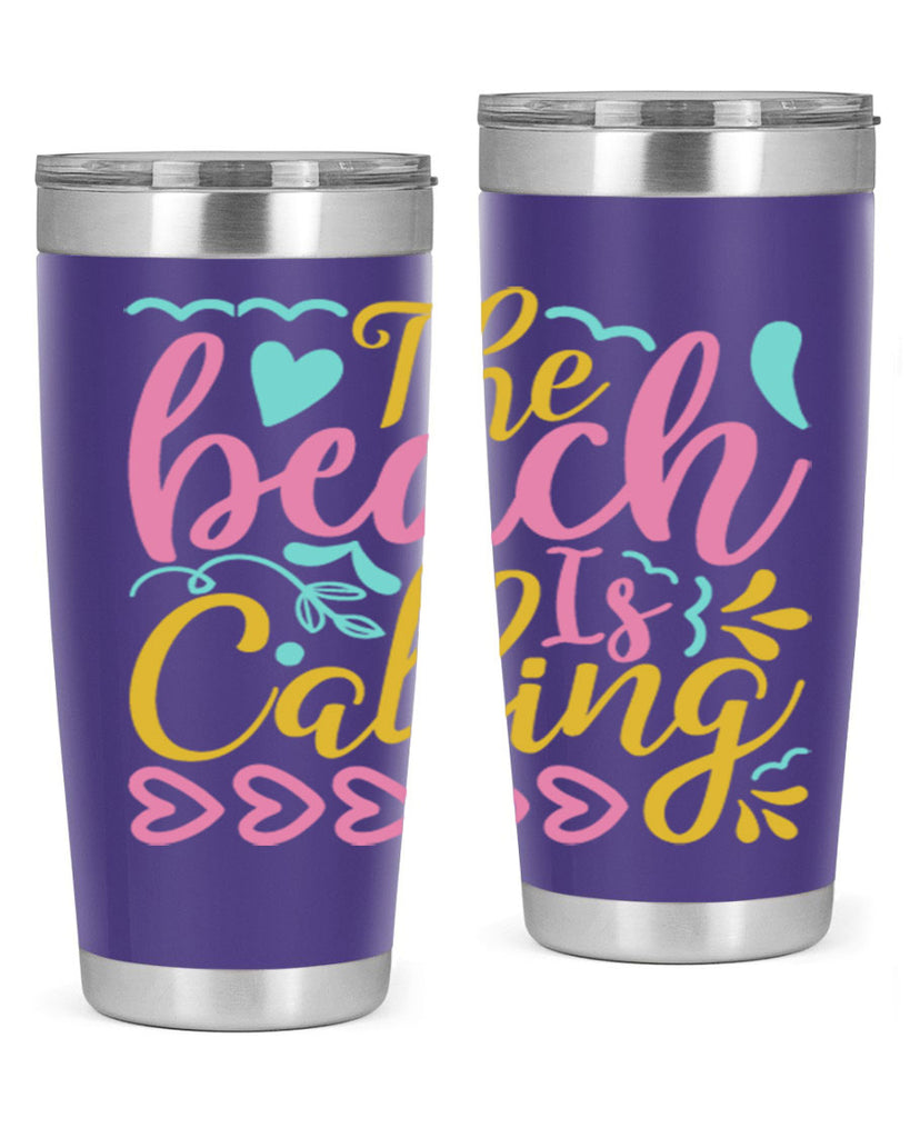 The beach is calling Style 1#- summer- Tumbler