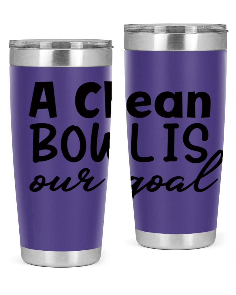 a clean bowl is our goal 93#- bathroom- Tumbler