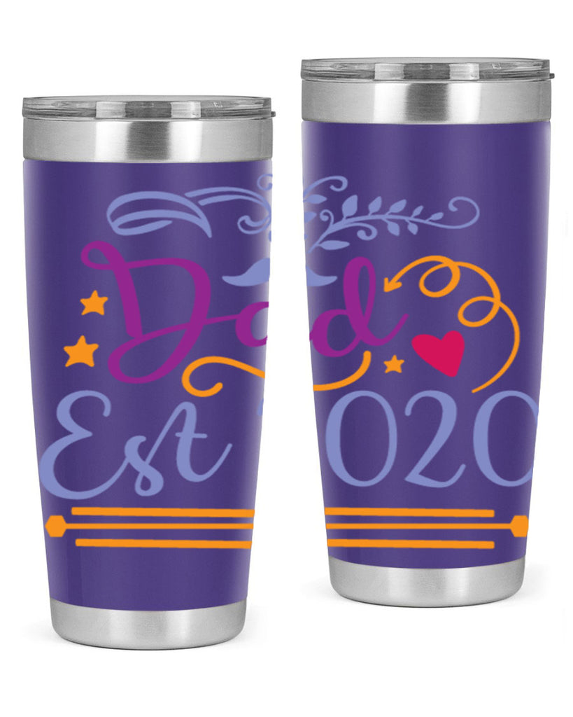 dad est 97#- fathers day- Tumbler