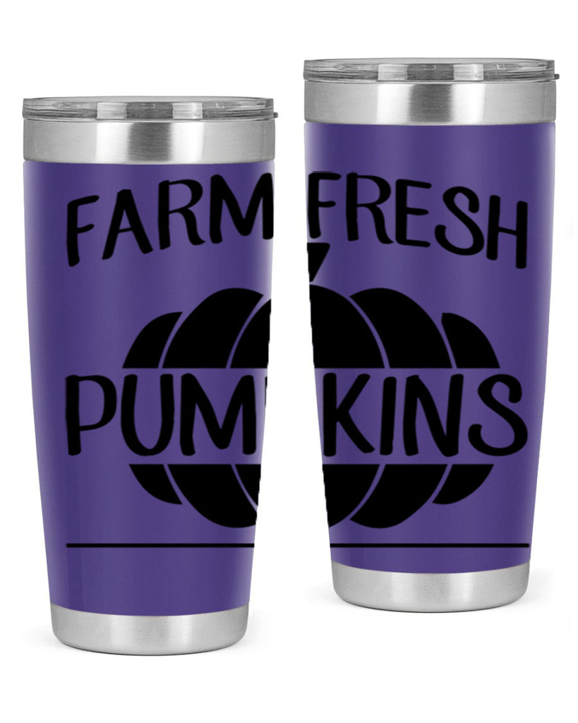 farm fresh pumpkins 173#- fall- Tumbler