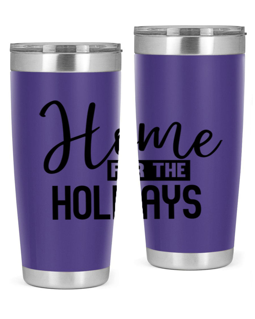 home for the holidays 194#- winter- Tumbler
