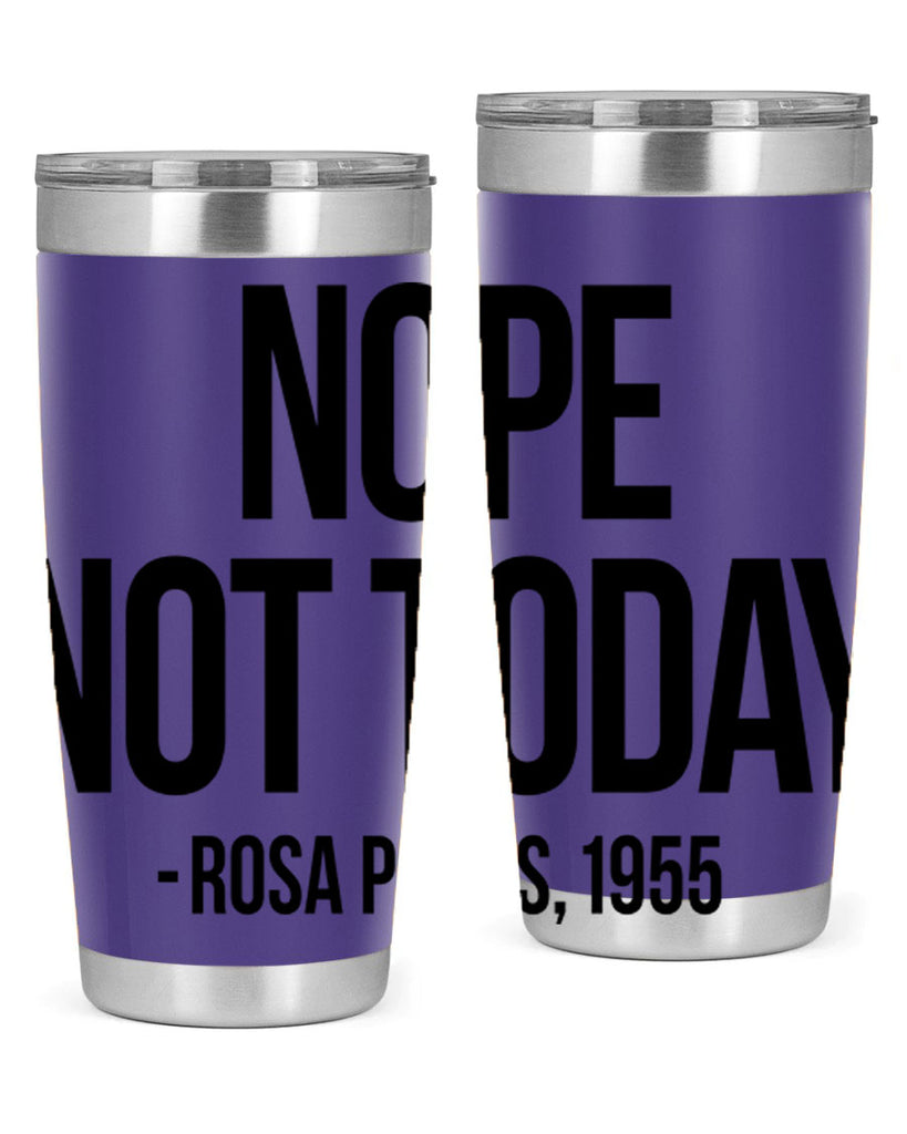 nope not today rosa parks 60#- black words phrases- Cotton Tank