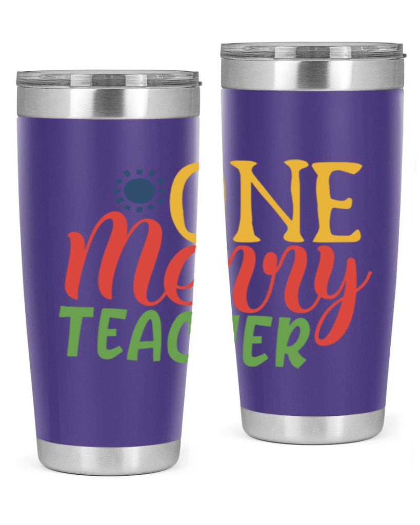 one merry teacher Style 162#- teacher- tumbler