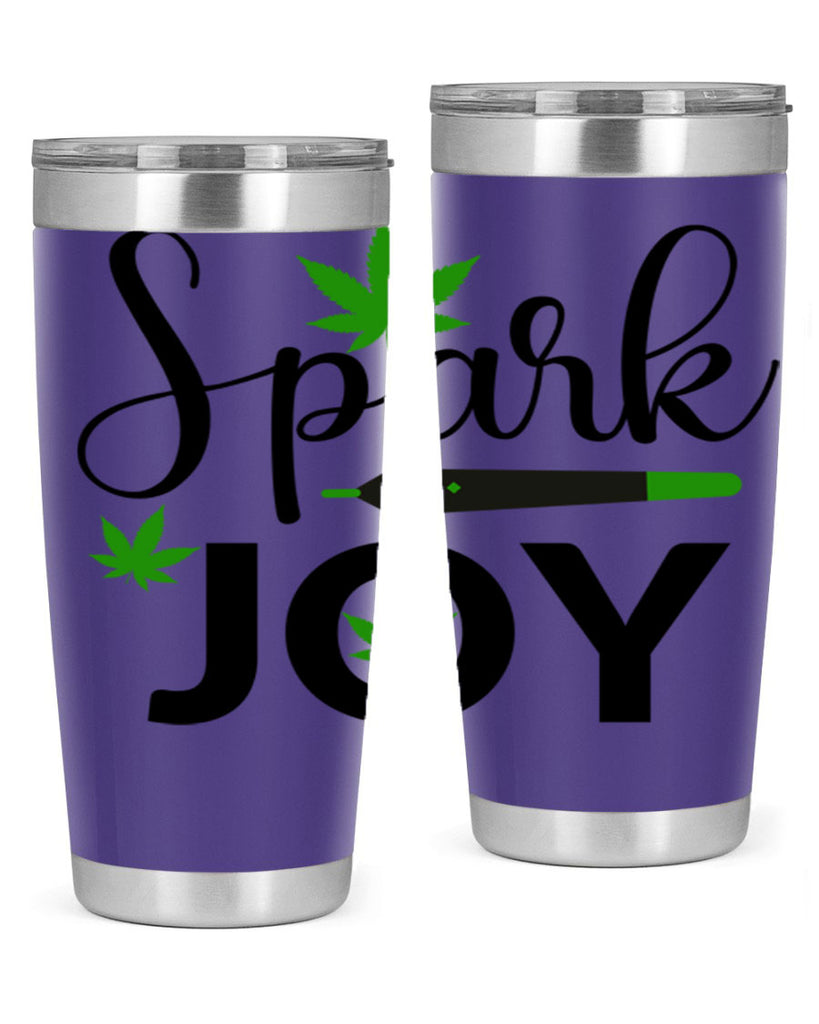 spark joy 250#- marijuana- Tumbler