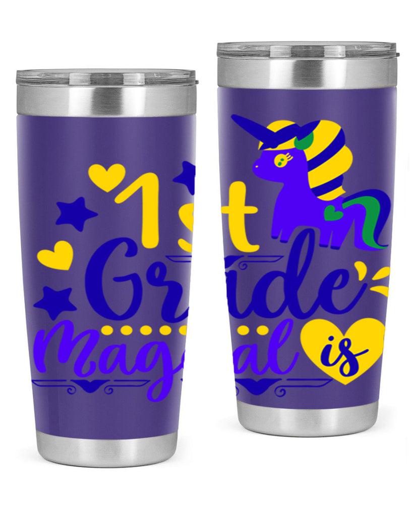 st grade magical 63#- mardi gras- Tumbler