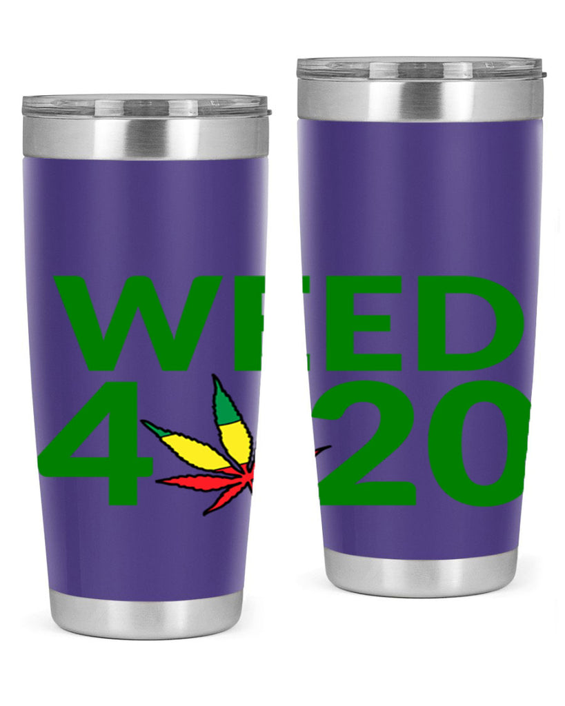 weed 420 cannabis 281#- marijuana- Tumbler