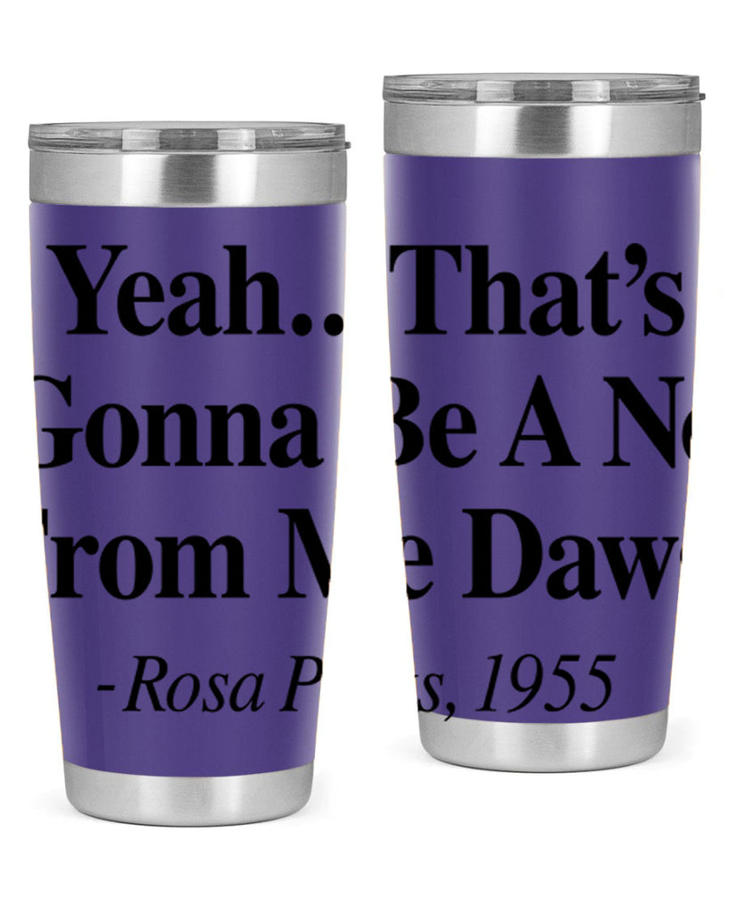 yeah thats gonna be a no from me dawg rosa parks 3#- black words phrases- Cotton Tank