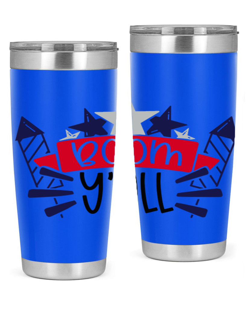 Boom Yall Style 146#- Fourt Of July- Tumbler