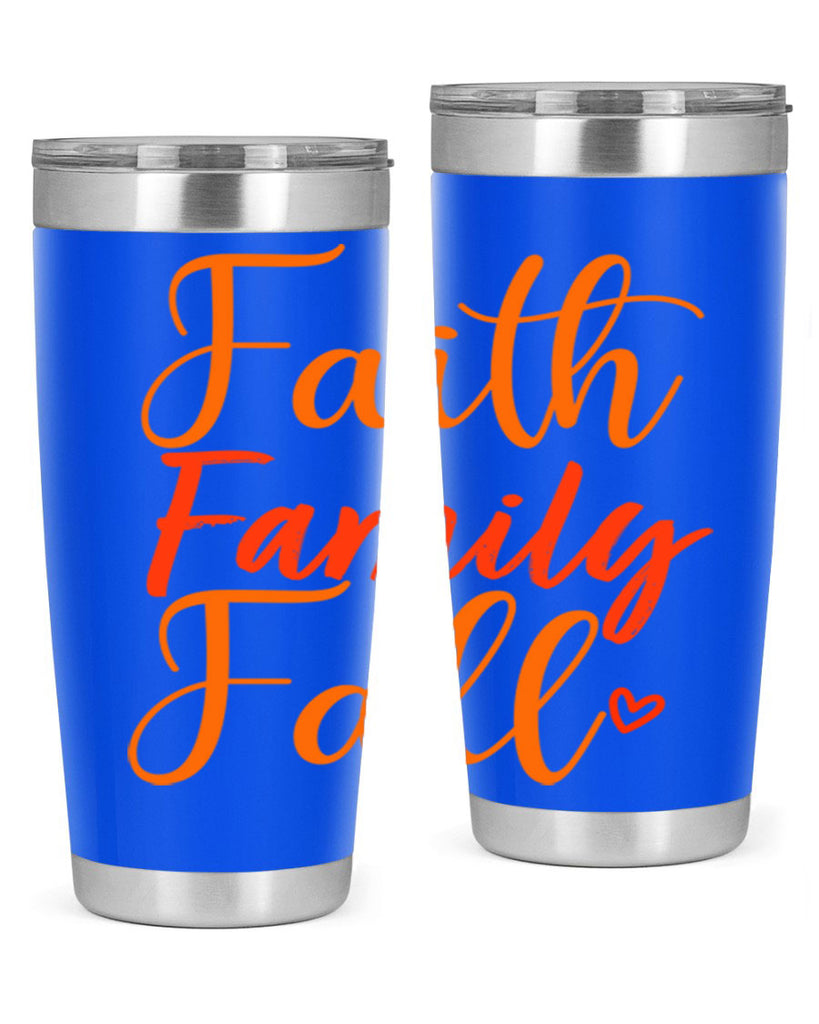 Faith Family Fall Design 81#- fall- Tumbler