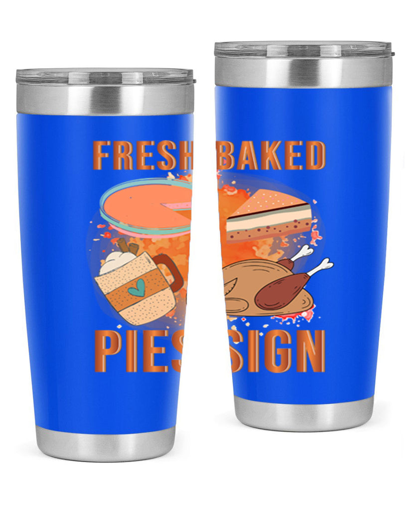 Fresh Baked Pies Sign 187#- fall- Tumbler