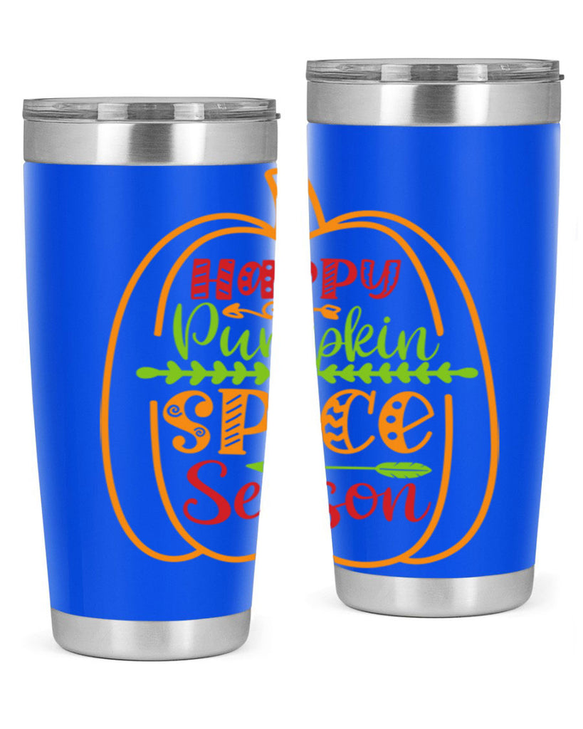 Happy Pumpkin Spice Season 243#- fall- Tumbler