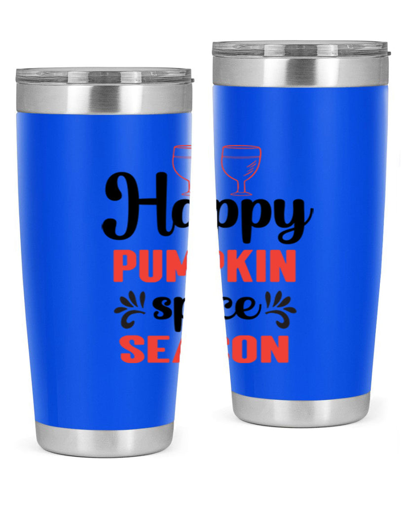 Happy pumpkin spice season 244#- fall- Tumbler