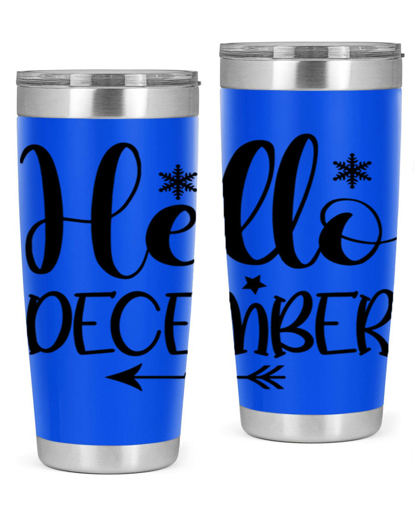 Hello December161#- winter- Tumbler