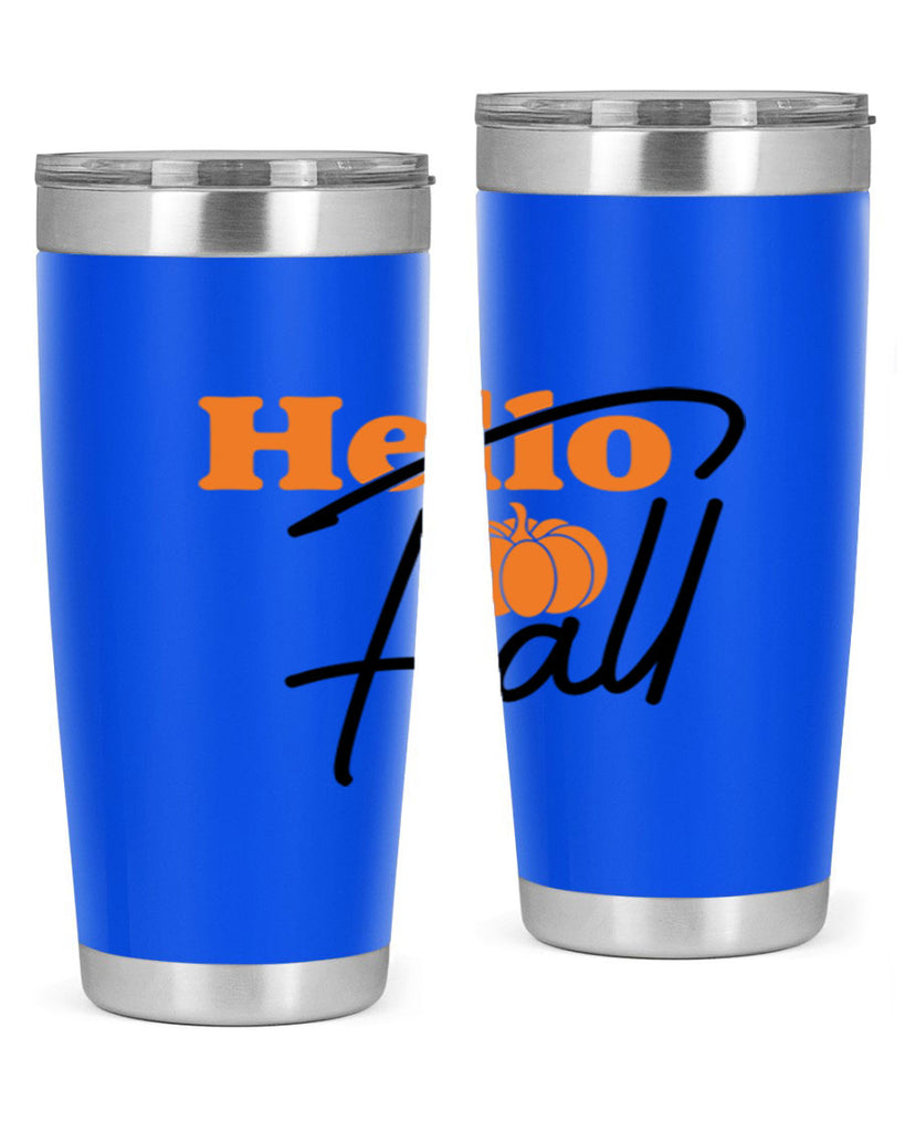 Hello Fall 279#- fall- Tumbler
