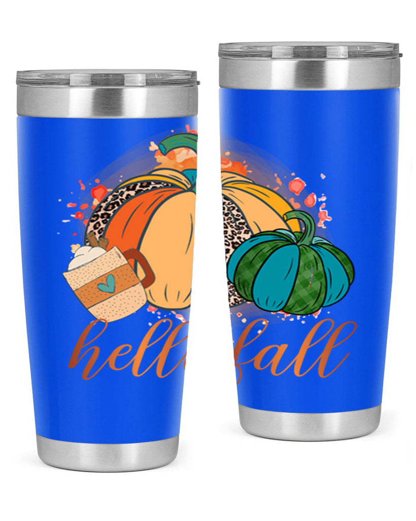 Hello Fall 282#- fall- Tumbler