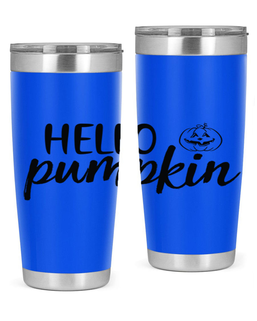 Hello Pumpkin 286#- fall- Tumbler