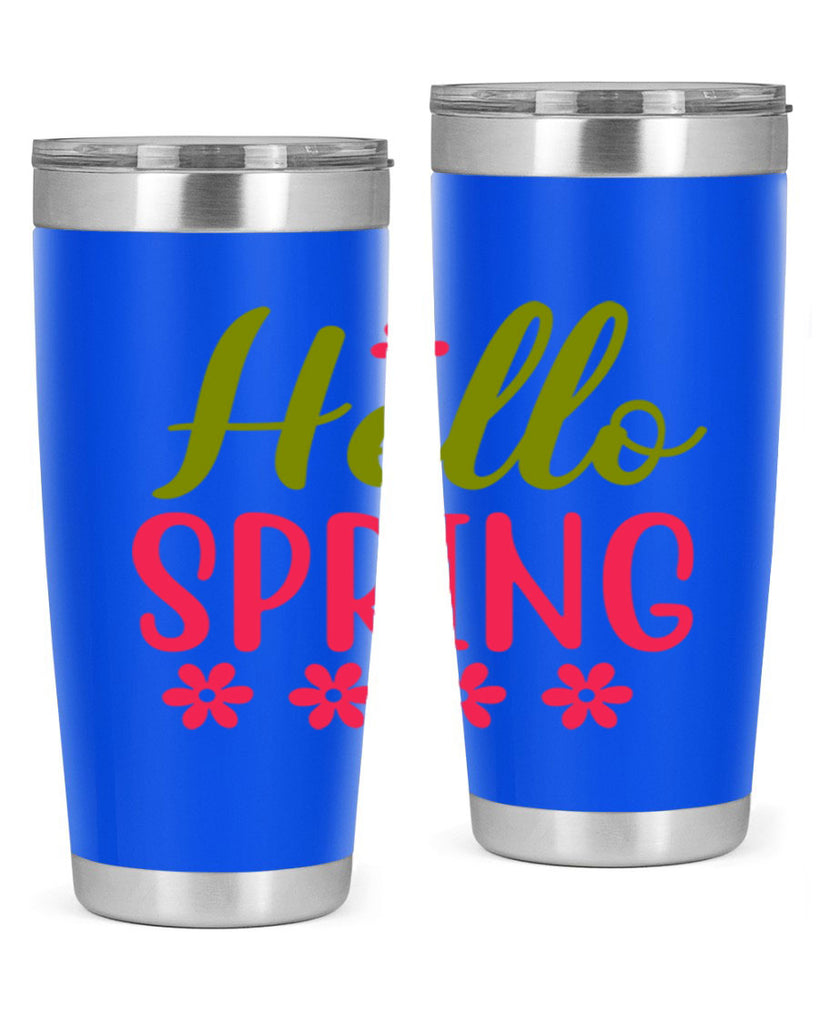 Hello Spring 213#- spring- Tumbler