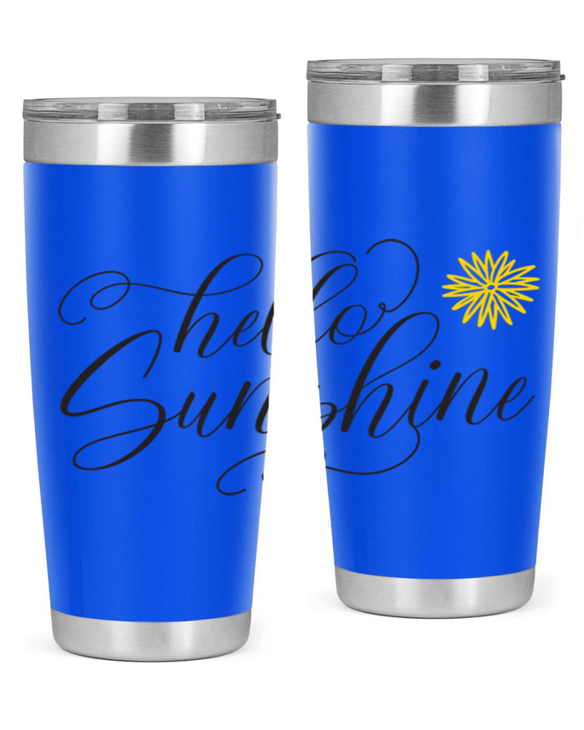 Hello Spring Lettering201#- spring- Tumbler