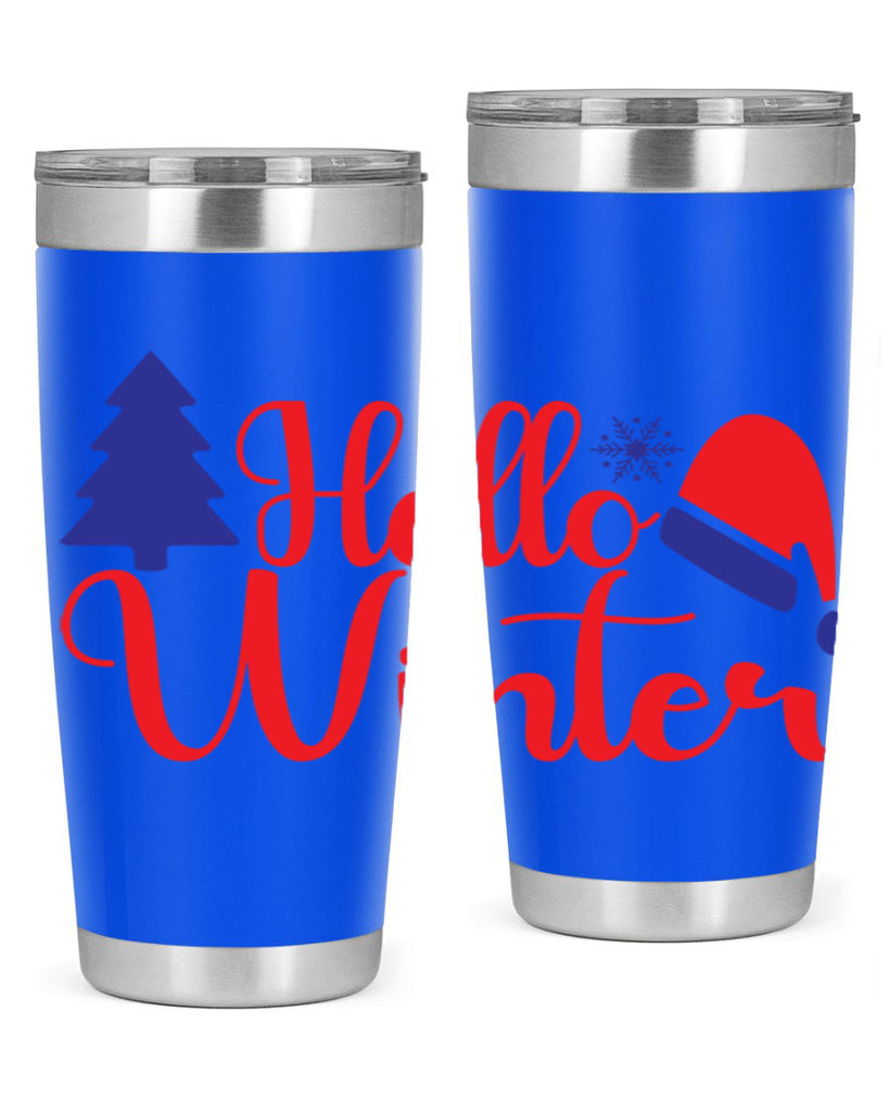 Hello Winter 179#- winter- Tumbler