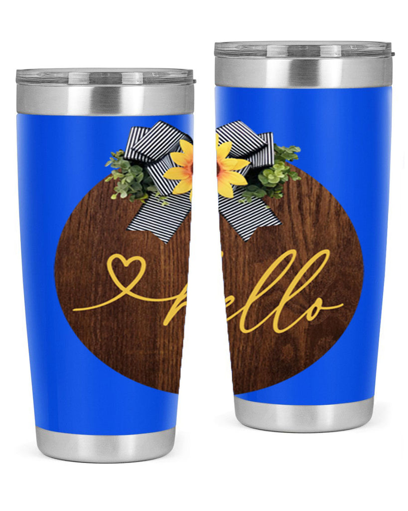 Hello heart Mockup182#- spring- Tumbler