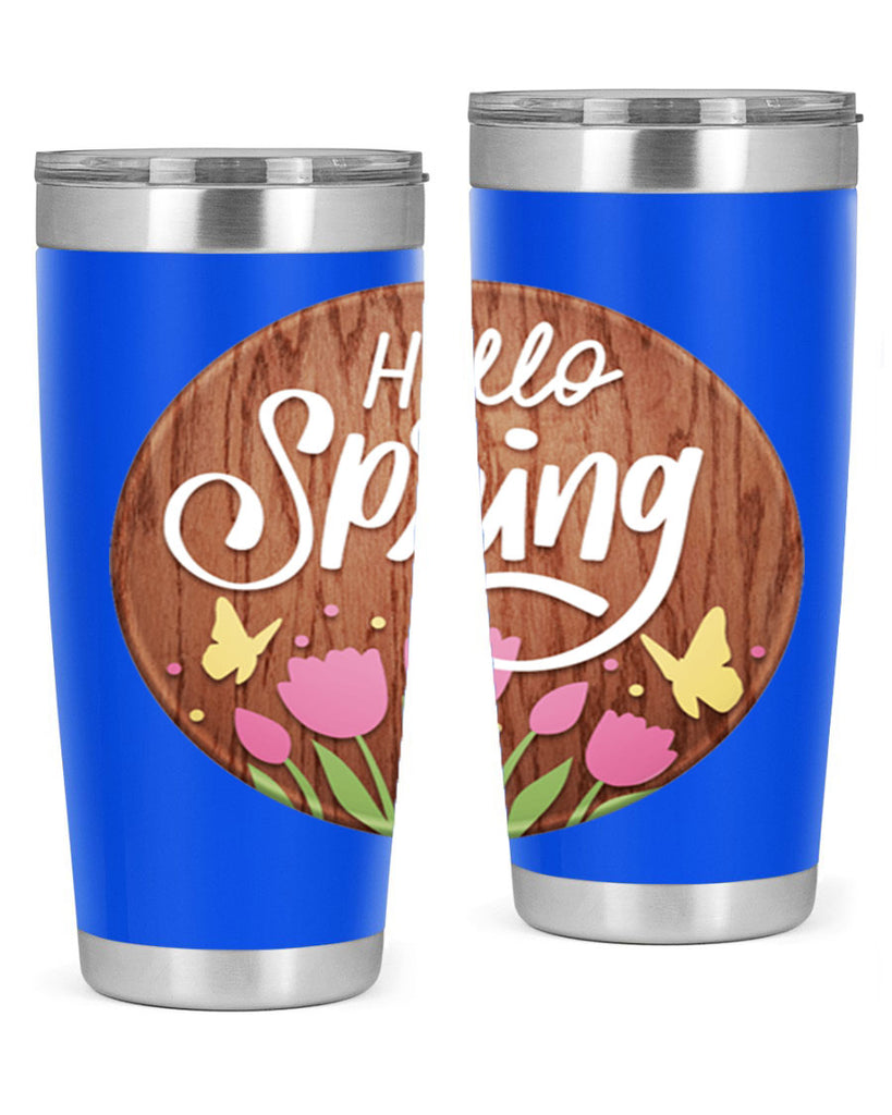 Hello spring Mockup202#- spring- Tumbler