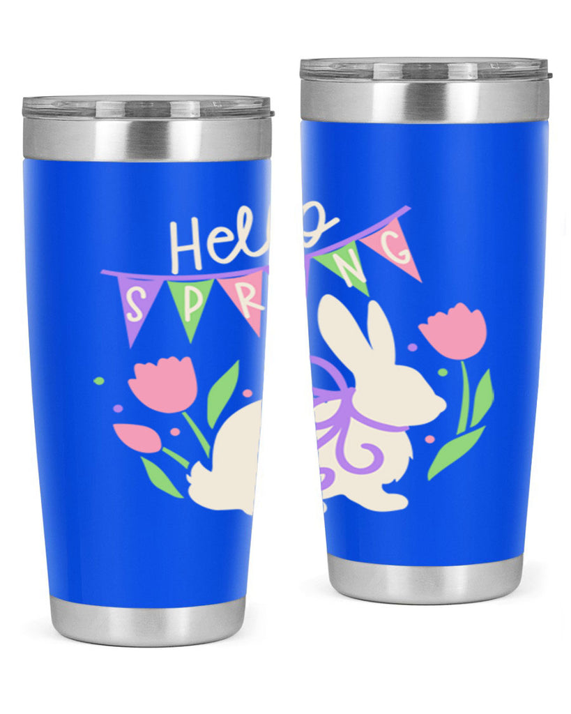 Hello spring bunny193#- spring- Tumbler