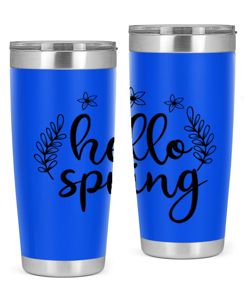 Hello spring design  221#- spring- Tumbler