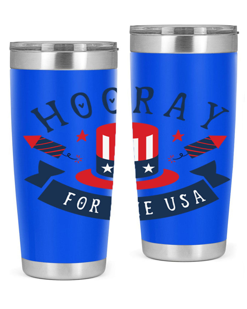 Hooray for the usa Style 42#- Fourt Of July- Tumbler
