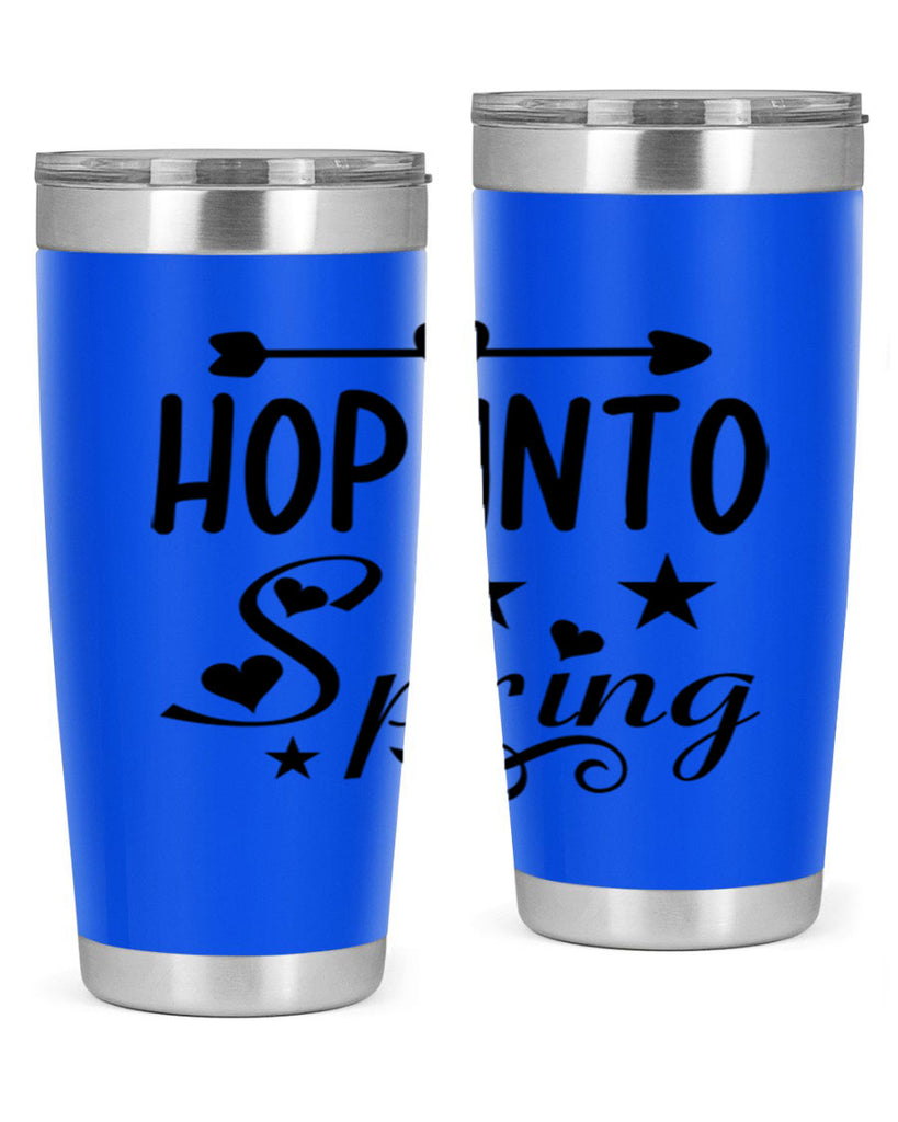Hop into Spring 249#- spring- Tumbler