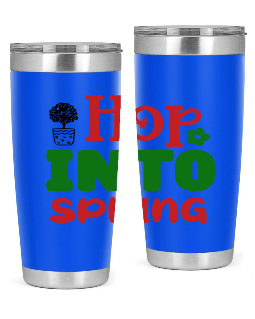 Hop into Spring 251#- spring- Tumbler