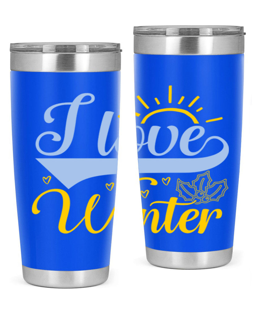 I love winter228#- winter- Tumbler