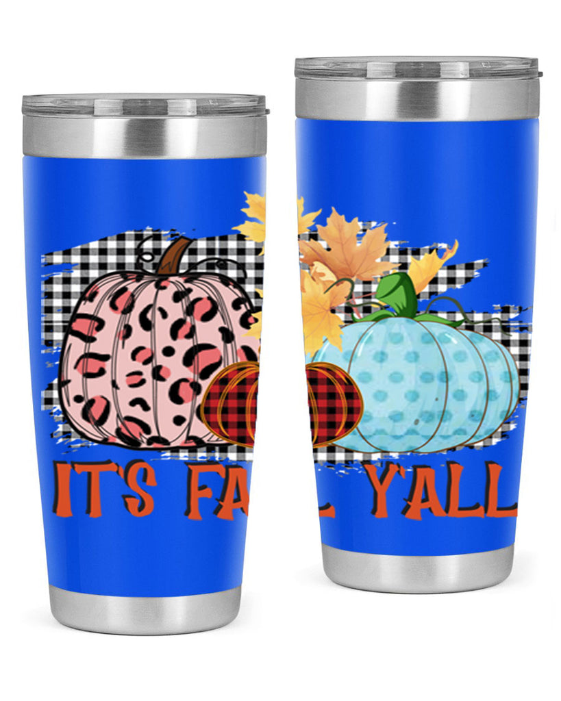 Its Fall Yall Design 371#- fall- Tumbler