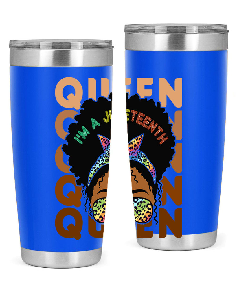 Juneteenth Queen Swag Black Melanin Png 26#- Juneteenth- tumbler