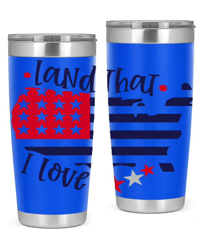 Land That I Love Style 158#- Fourt Of July- Tumbler