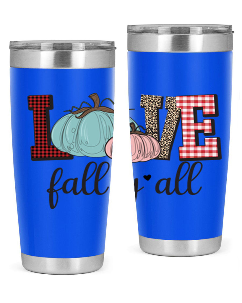 Love Fall Yall 409#- fall- Tumbler