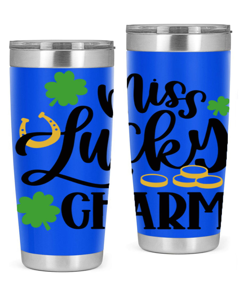 Miss Lucky Charm Style 47#- St Patricks Day- Tumbler