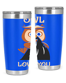 Owl Love You A TurtleRabbit 12#- owl- Tumblers