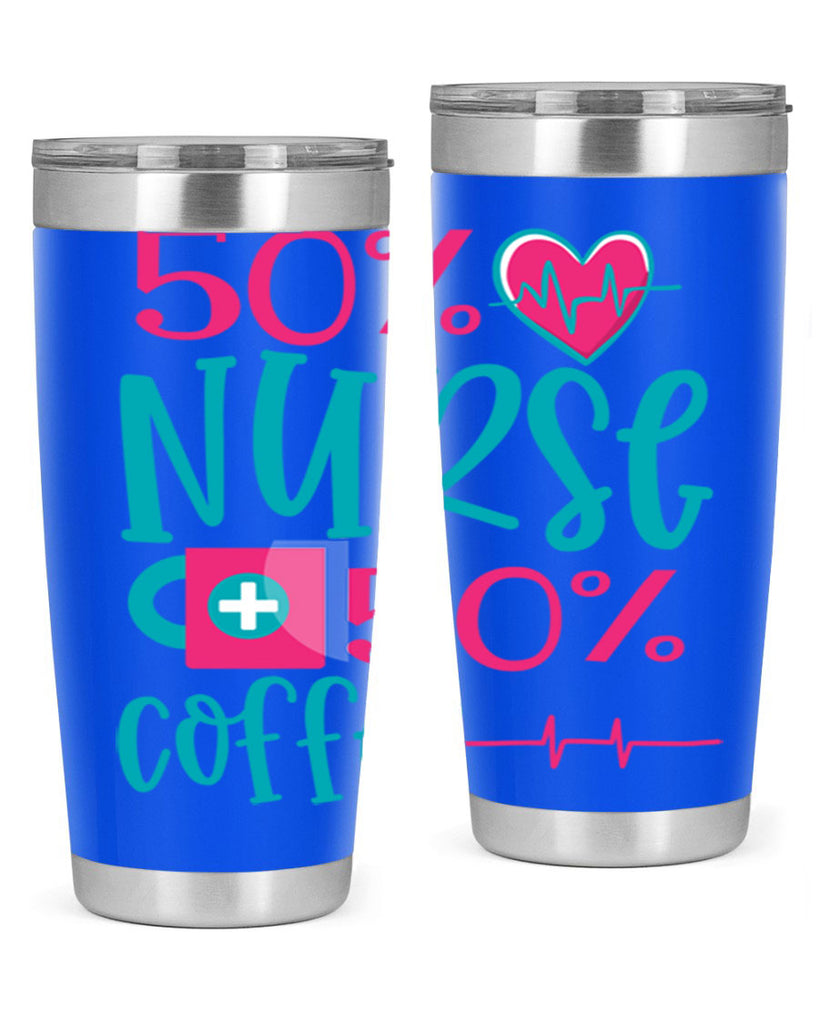 Percent Nurse Percent Coffee Style 395#- nurse- tumbler