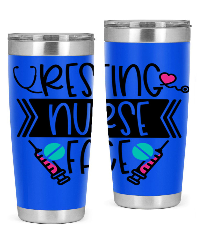 Resting Nurse Face Style Style 58#- nurse- tumbler