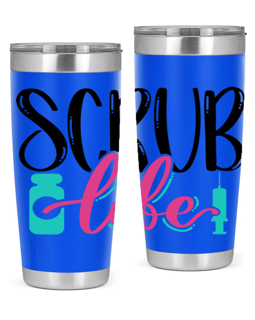 Scrub Life Style Style 46#- nurse- tumbler