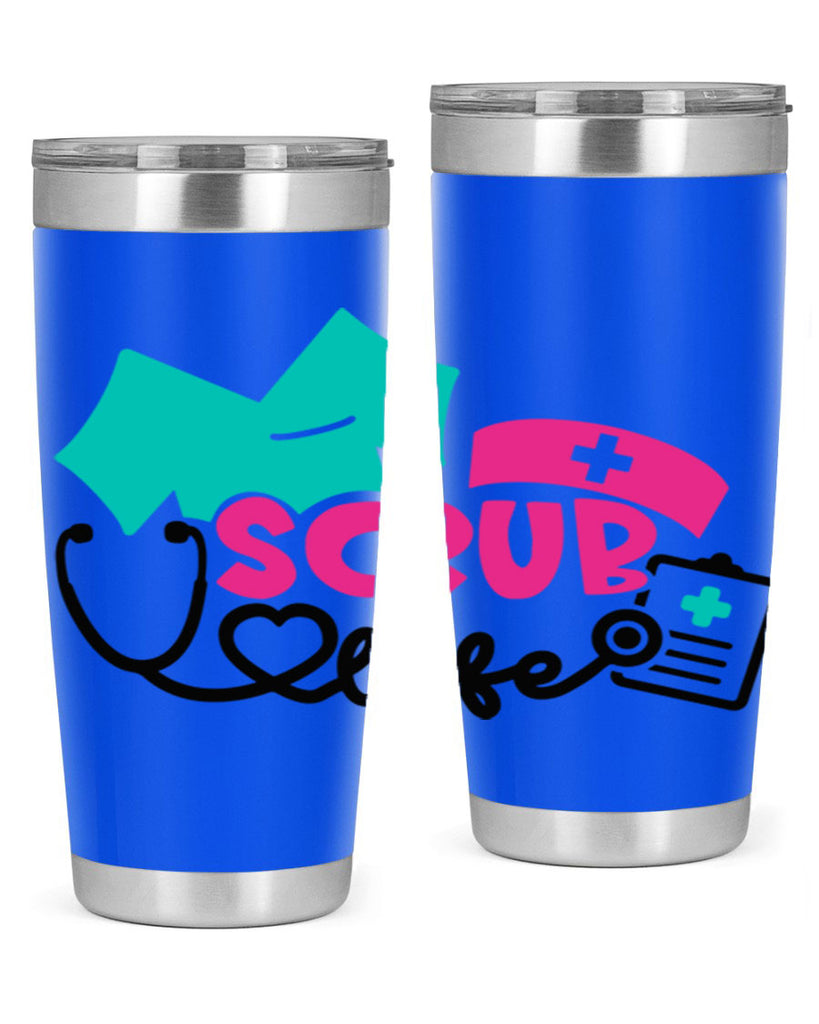 Scrub Life Style Style 47#- nurse- tumbler