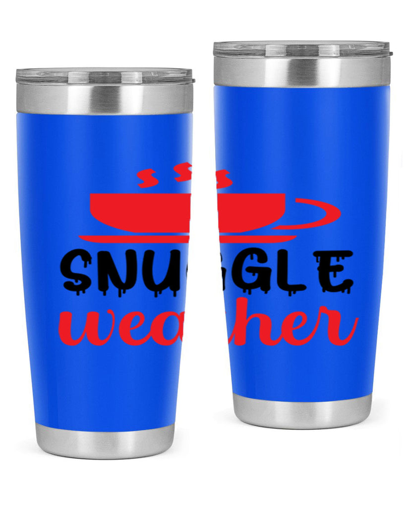 Snuggle weather 386#- winter- Tumbler