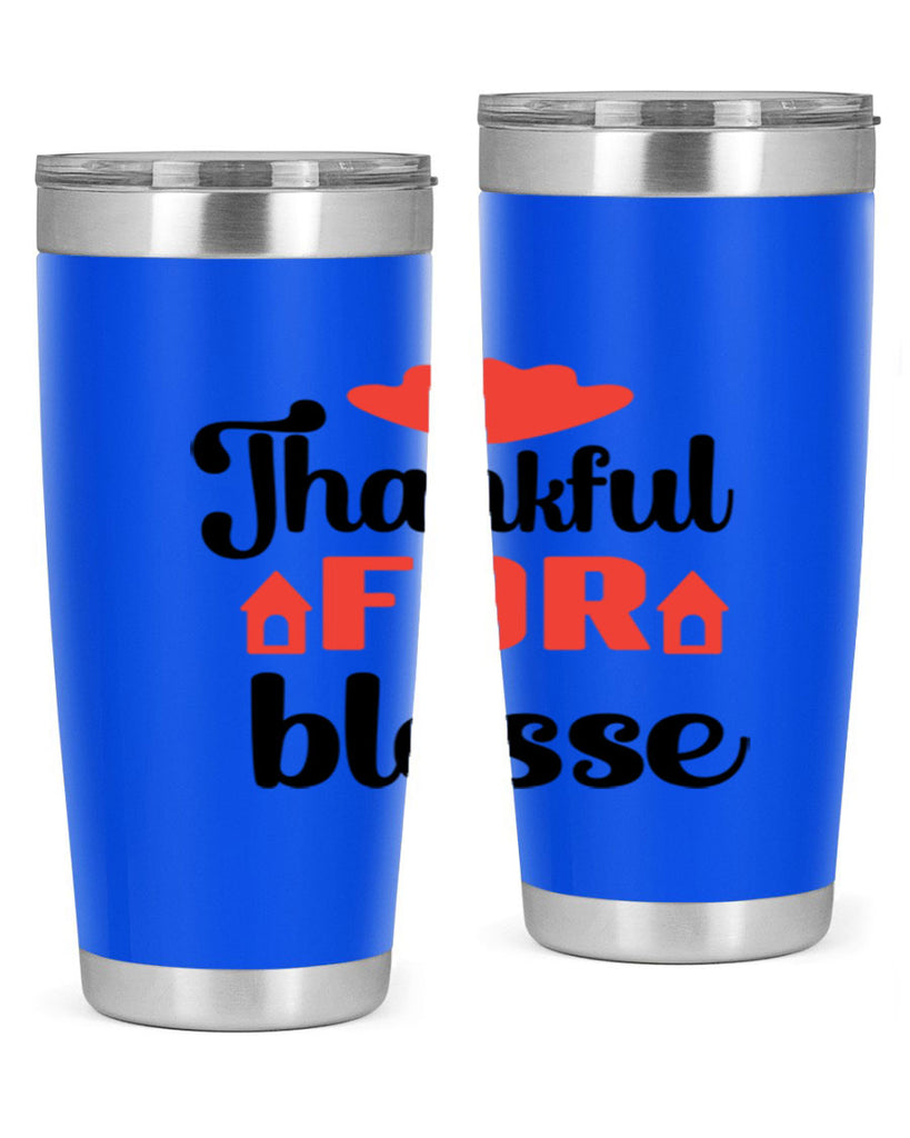 Thankful for blesse 599#- fall- Tumbler