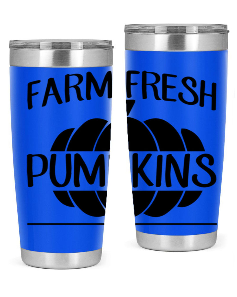 farm fresh pumpkins 173#- fall- Tumbler