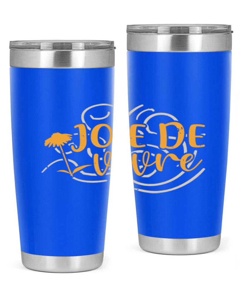 joie de vivre 57#- mardi gras- Tumbler
