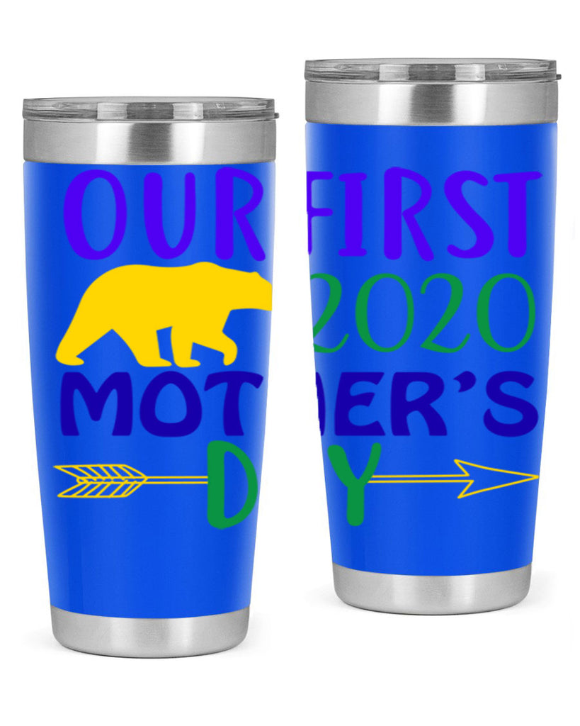 our first mothers day 4#- mardi gras- Tumbler