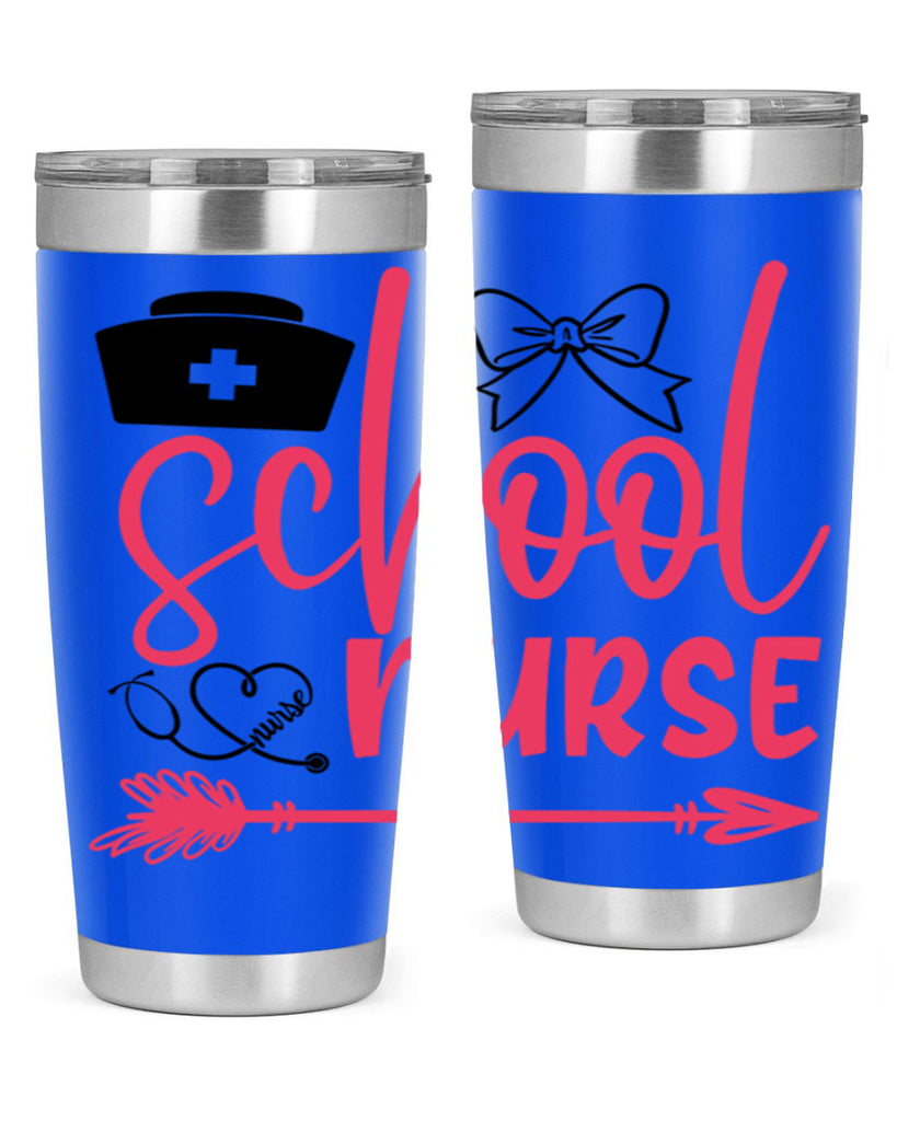 school nurse Style 354#- nurse- tumbler