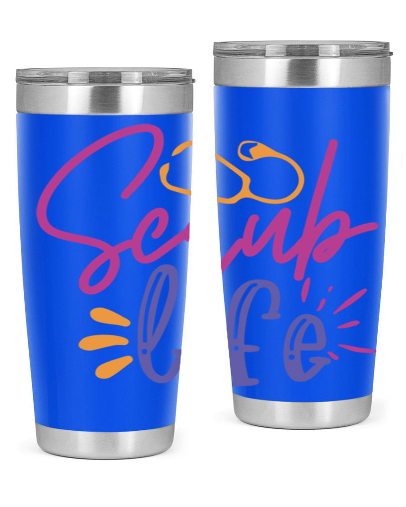 scrub life Style 351#- nurse- tumbler